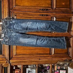 REQUEST PREMIUM DARK DENIM JEANS Sz. 7/28"